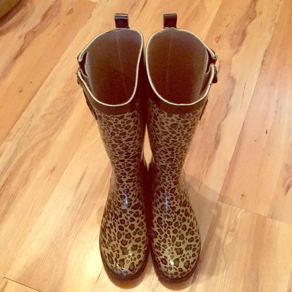 Capelli of New York Shoes - Capelli Leopard Print Rain Boots